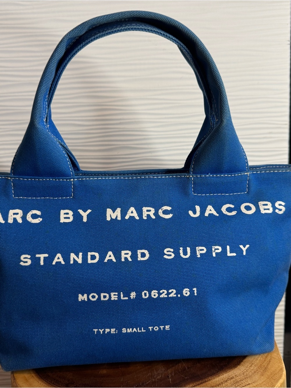Marc by Marc Jacobs Standard Supply Canvas Small Tote Bag – Cobalt Blue